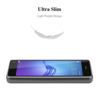 Huawei Y5 2017 / Y6 2017 Deksel Case Cover (grå)