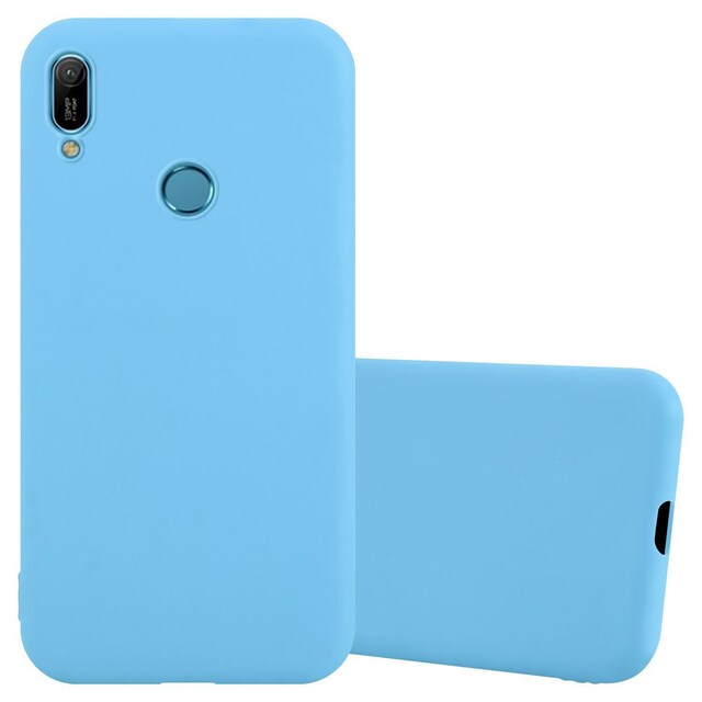 Deksel Huawei Y6 2019 Silikon cover (blå)