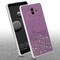 Huawei MATE 10 / NOVA 2i Silikondeksel Glitter (lilla)