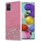 Samsung Galaxy A51 5G Silikondeksel Glitter (rosa)
