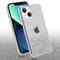 iPhone 14 PLUS Silikondeksel Glitter (gjennomsiktig)