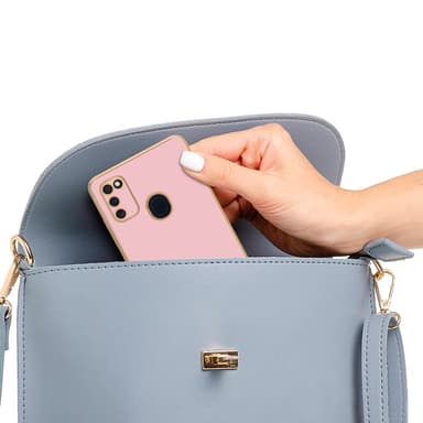 Samsung Galaxy M21 / M30s silikondeksel case (rosa)