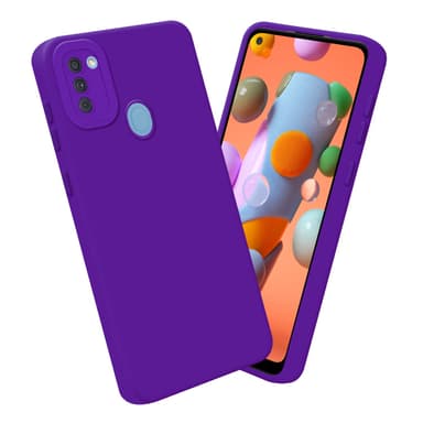 Samsung Galaxy A11 / M11 silikondeksel case (lilla)