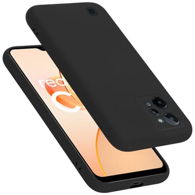 Realme C31 silikondeksel case (svart)