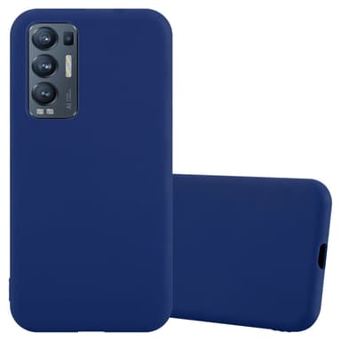 Oppo FIND X3 NEO silikondeksel cover (blå)