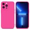 iPhone 13 PRO MAX silikondeksel case (rosa)