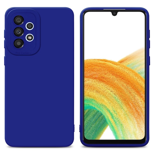 Samsung Galaxy A32 4G silikondeksel case (blå)