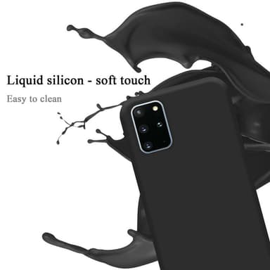 Samsung Galaxy S20 PLUS silikondeksel case (svart)