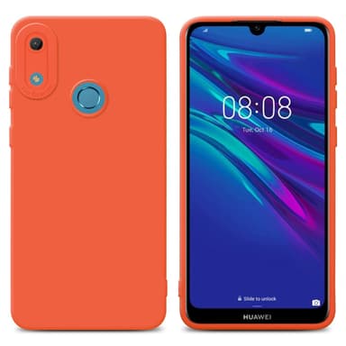 Huawei Y6 2019 silikondeksel case (oransje)