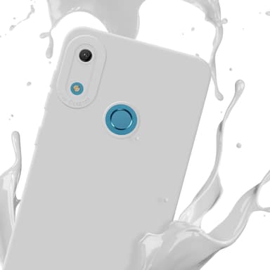 Huawei Y6 2019 silikondeksel case (hvit)