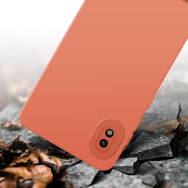 Samsung Galaxy A10 silikondeksel case (oransje)