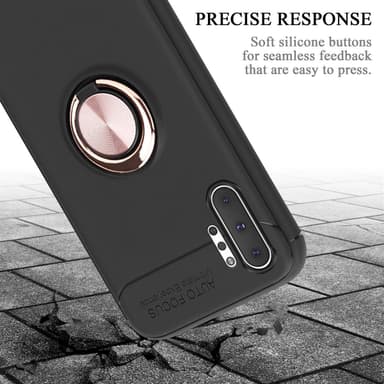 Samsung Galaxy NOTE 10 PLUS silikondeksel cover (svart)