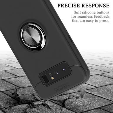 Samsung Galaxy NOTE 8 silikondeksel cover (svart)