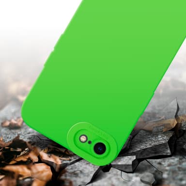 iPhone 7 / 7S / 8 / SE 2020 silikondeksel case (grønn)