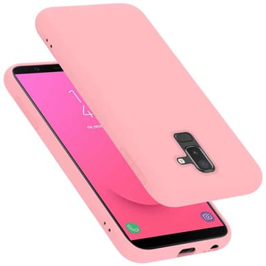 Samsung Galaxy A6 PLUS 2018 silikondeksel case (rosa)