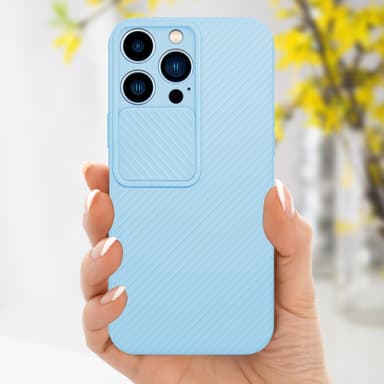 iPhone 13 PRO silikondeksel cover (blå)