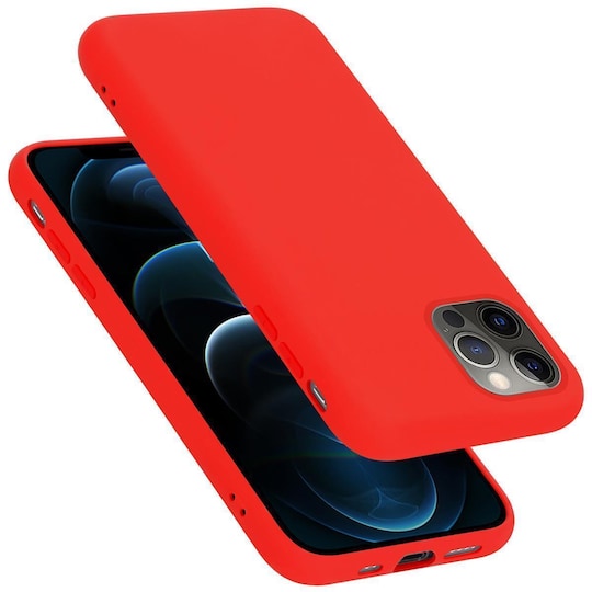 iPhone 13 silikondeksel case (rød)