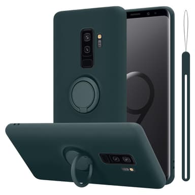Samsung Galaxy S9 PLUS Deksel Ring Case (grønn)