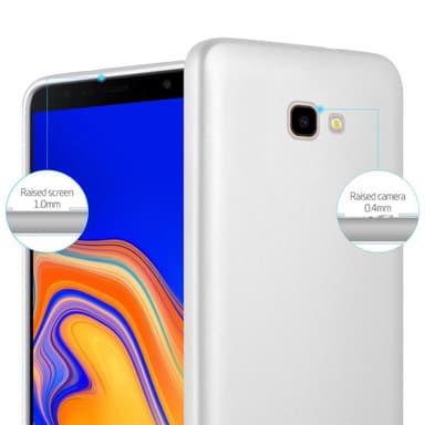 Samsung Galaxy J4 PLUS Deksel Case Cover (sølv)