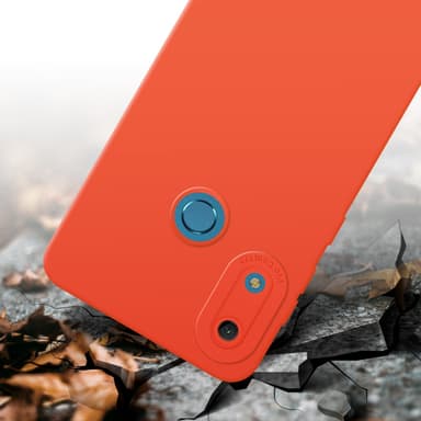 Huawei Y6 2019 silikondeksel case (oransje)