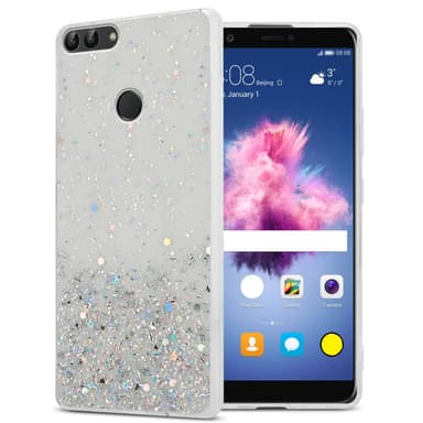 Huawei P SMART 2018 / Enjoy 7S Silikondeksel Glitter