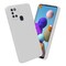 Samsung Galaxy A21s silikondeksel case (hvit)