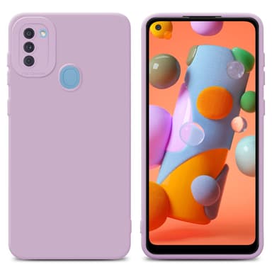 Samsung Galaxy A11 / M11 silikondeksel case (rosa)