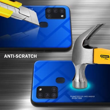 Samsung Galaxy A21s Deksel Case Cover (svart)