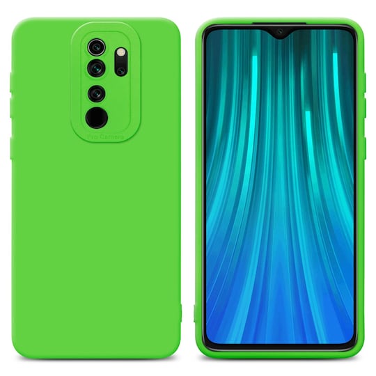Xiaomi RedMi NOTE 8 PRO silikondeksel case (grønn)
