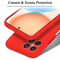 Honor X8 silikondeksel case (rød)