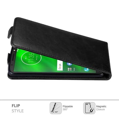 Motorola MOTO G6 deksel flip cover (svart)