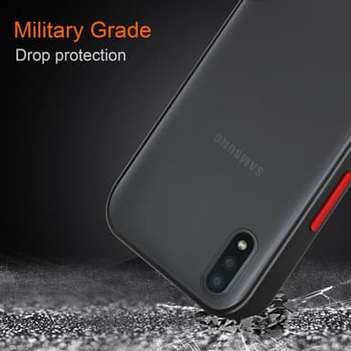 Samsung Galaxy A01 Deksel Case Cover (gjennomsiktig)