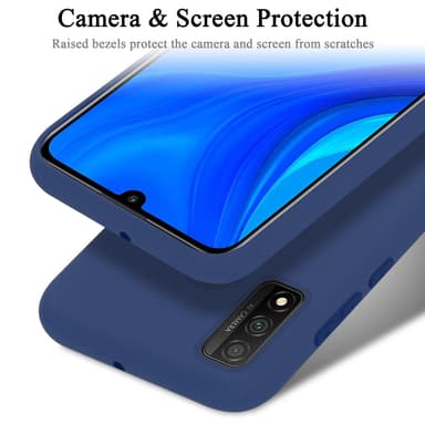 Huawei P SMART 2020 silikondeksel case (blå)