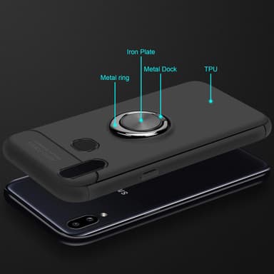 Samsung Galaxy A10s / M01s silikondeksel cover (svart)