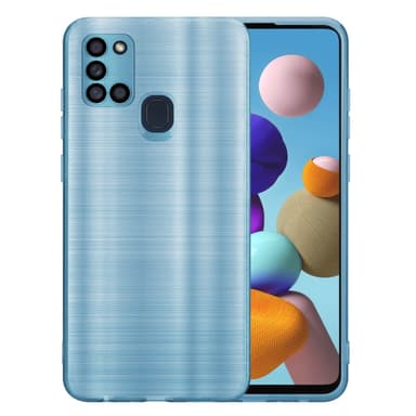 Samsung Galaxy A21s Silikondeksel Beskyttelse (turkis)