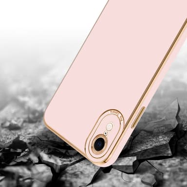 iPhone XR silikondeksel cover (rosa)