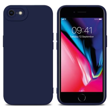 iPhone 7 / 7S / 8 / SE 2020 silikondeksel case (blå)