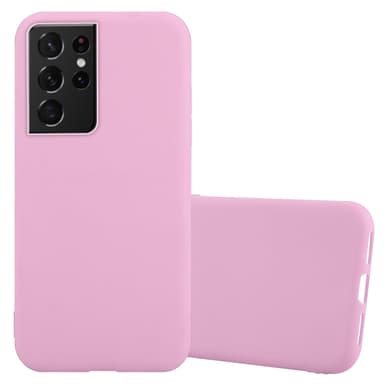 Samsung Galaxy S21 ULTRA silikondeksel cover (rosa)