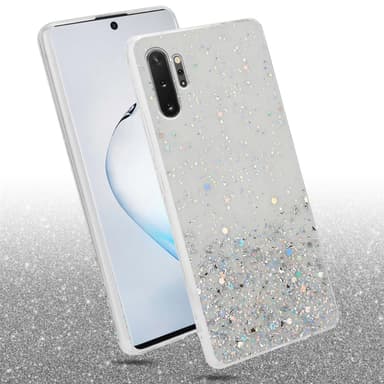 Samsung Galaxy NOTE 10 PLUS Silikondeksel Glitter