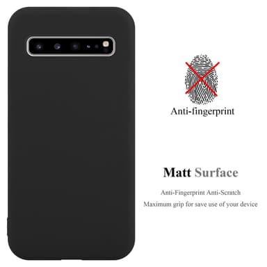 Samsung Galaxy S10 5G silikondeksel cover (svart)