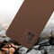 Samsung Galaxy A71 4G silikondeksel case (brun)