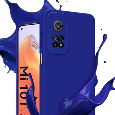 Xiaomi Mi 10T / Mi 10T PRO silikondeksel case (blå)