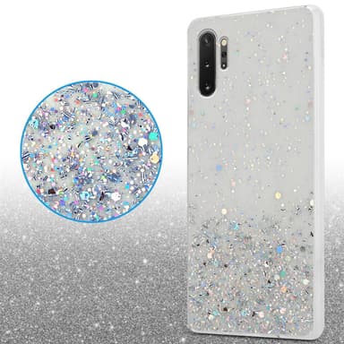 Samsung Galaxy NOTE 10 PLUS Silikondeksel Glitter