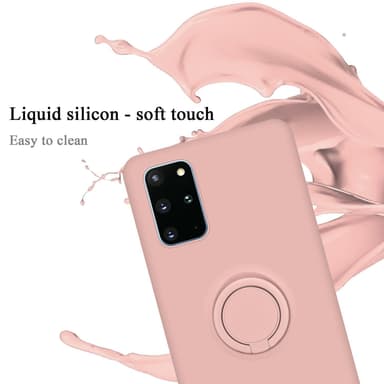 Samsung Galaxy S20 PLUS Deksel Ring Case (rosa)