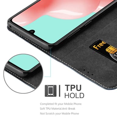 Samsung Galaxy A41 Deksel Case Cover (blå)