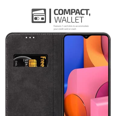 Samsung Galaxy A20s Deksel Case Cover (blå)