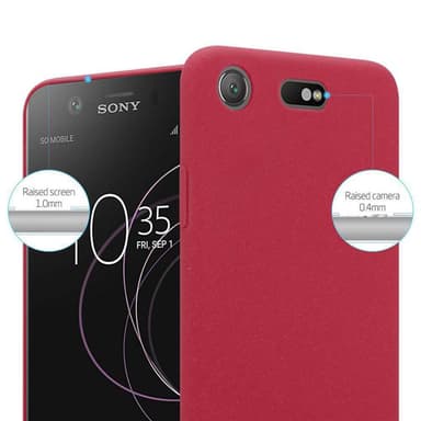 Sony Xperia XZ1 COMPACT Hardt Deksel Cover (rød)