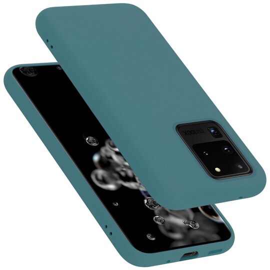 Samsung Galaxy S20 ULTRA silikondeksel case (grønn)
