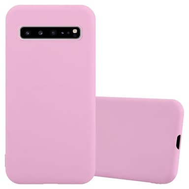 Samsung Galaxy S10 5G silikondeksel cover (rosa)