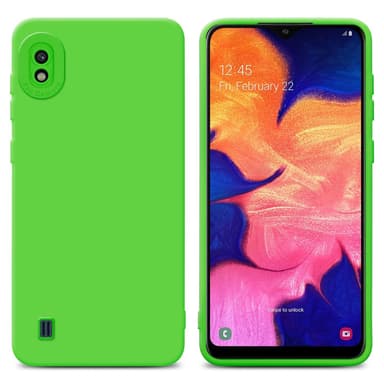 Samsung Galaxy A10 silikondeksel case (grønn)